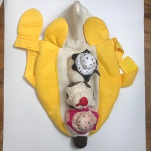 Banana Split Dog Costume